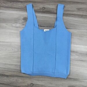 Abercrombie & Fitch Periwinkle Blue Knit Tank Top